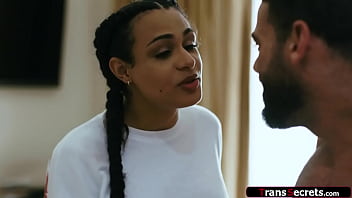 Preview 2 of Www Tamil Sax Movi Com - Busty tgirl stepdaughter Eva Maxim anal