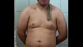 Preview 2 of School Girl Annal - Fat Boy Hanged Naked