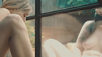 Preview 4 of Wwwx Xnco - TRAILER - DIVIDED: Charlie Forde and Astrid Love in emotional COVID mutual masturbation