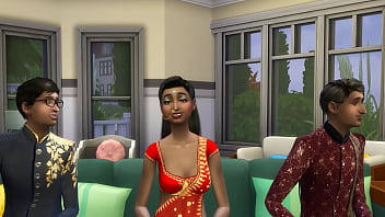 Preview 2 of Cruel Amateur Wives Slaves - Indian step Mom Fucks Her Two Sons For The First Time Asking Them To Do This Even If The Two Boys Admitted They Were Will Not
