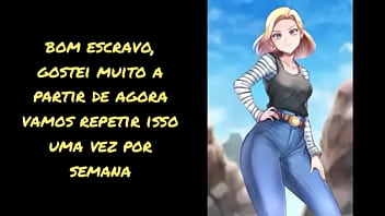 Preview 4 of Hindi Call Gairl Sex - joi hentai android 18 dragon ball br pt