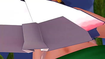 Preview 2 of David Thai - Sakura Haruno and Videl MMD: Cakeface
