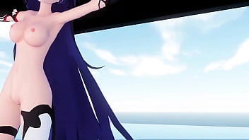 Preview 4 of Indean Villig Teen - MMD Her rscher Raiden Mei (Submitted by someru)