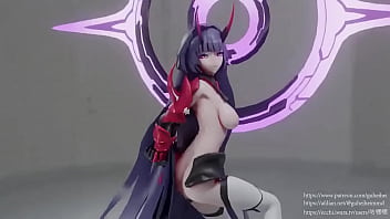 Preview 4 of Italian Brother Sister - MMD Her r s c her Raiden Mei Marionette