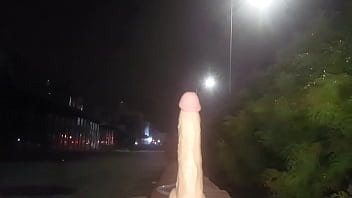 Preview 3 of Old Man Father In Law - outdoor public hard anal