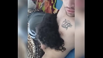 Preview 1 of Teen N Grand Pa - Me la chupa antes de metersela por el culo - Sexo Anal