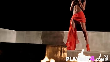 Preview 2 of Ass Fuckung And Glasses - Perfect ebony model Jaslyn Ome showing her naked body and exposed amazing big boobs
