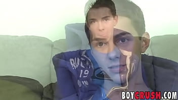Preview 1 of Komik Hot 3d Bokep - Twink with pierced nipples Keith Conner masturbates solo