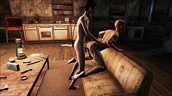 Preview 3 of Daisy Aunty Fuking Video - FO4 Hancock and Trixy
