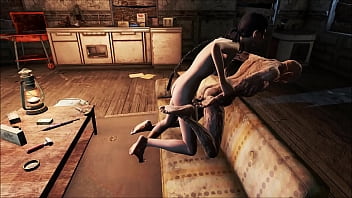 Preview 4 of Daisy Aunty Fuking Video - FO4 Hancock and Trixy