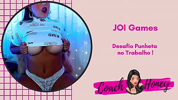 Preview 4 of Sxcy Video Xxx - Desafio: Punheta No Trabalho! | JOI Games | Punheta Guiada | # 24