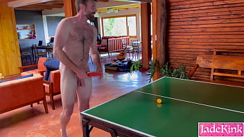 Preview 2 of Charlyn Gonzales Celebrety Porn - Beautiful Girl Lost Ping Pong Game To Her Stepbrother So He Fucked Her