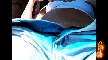 Preview 4 of Woodman Casting Amarna Miller - sexy ride and exhibitionism in the car