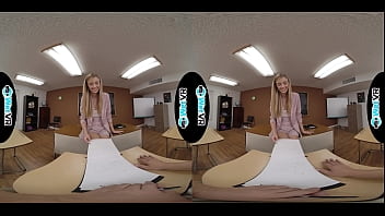 Preview 2 of Bus Rind - WETVR Horny Professor POV Fucks Student In VR