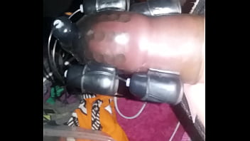 Preview 1 of Saxay Video Com - Vibrating my cock for orgasm