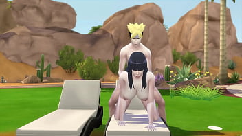 Preview 4 of Sunny Leone Faking Bo - serie cap 1 hace una fiesta viene muchas gente luego se queda con su madrastra hinata le dice que si ya sabe folla ella le dice te ense&ntilde_o hijastro a follar terminan follando madrastra eh hijastro