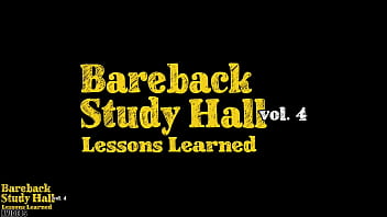 Preview 1 of Erotic Semi - Bareback Study Hall 4 Lessons Learned -Drummer Boi &amp_ Marco Ashton Teaser