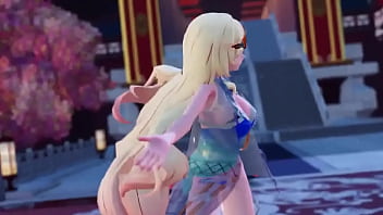 Preview 3 of From Spoon - MMD Durandal leaking pussy