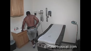 Preview 1 of Dogxxxxx Wwwwgirl - Black Straight Muscle Doctor Physical Exam