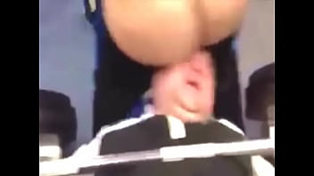 Preview 4 of Aya Medek - Joking &amp_ Rubbing Ass In Face At The Gym