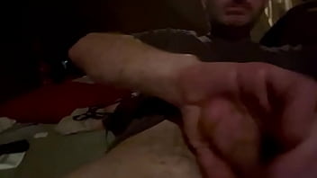 Preview 3 of Old Man Fucking Blonde - Me jacking my cock