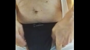 Preview 3 of Very Old Man And Jawan Ladki Sex - Jock strap under my singlet
