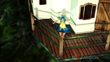 Preview 1 of Lergue Of - Beautiful female elf gets fucked by the big ogre in the dungeon
