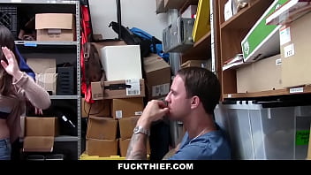 Preview 1 of Voyeur Sex Scenes - Gf Fucked in Front of Bf For Thieving
