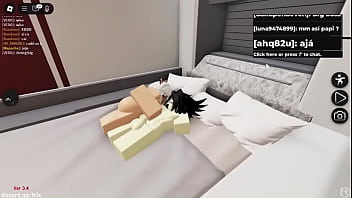 Preview 3 of Kinnar Sex Porn - emo detona una cowgirl (roblox condo)