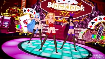 Preview 1 of Amature Jab - MMD Dracula and Ramesses and Liu Xiu Side to Side Submitted by Sausage BaconXiu Side to Side (Submitted by Sausage Bacon)