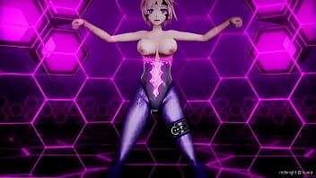 Preview 3 of Naughty Girl Rape Jeans - MMD Bunny Costume Mashu Kyrielight Fgo lamb (Submitted by redknight)