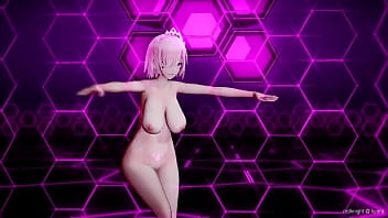 Preview 4 of Naughty Girl Rape Jeans - MMD Bunny Costume Mashu Kyrielight Fgo lamb (Submitted by redknight)