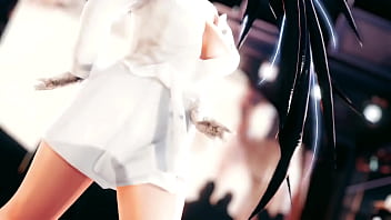 Preview 2 of Hd Handjob On Old Saggy Tits - MMD Black Rock Shooter luvoratorrrrry (Submitted by natumikan)