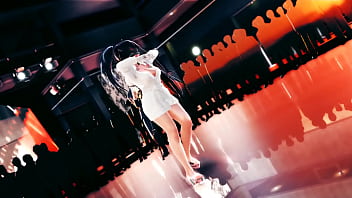 Preview 1 of Hd Handjob On Old Saggy Tits - MMD Black Rock Shooter luvoratorrrrry (Submitted by natumikan)
