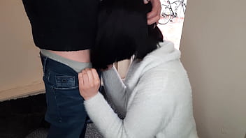 Preview 3 of Yessxxx Tube - Public Dick Flash Neighbor was surprised to see a guy jerking off but helped him cum (cum hater)