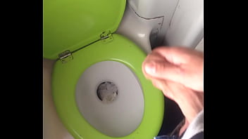 Preview 4 of Mike Footjob - Wank,  cum in train