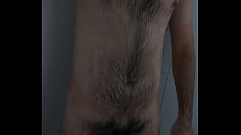 Preview 2 of Addis Ababa Vaginal Sex Video - Macho Peludo Tomando um Banho