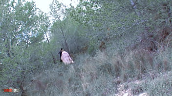 Preview 1 of Yuva Ladkiandboy - Steph Debar Gets Ass Fucked Outdoor By Jorge Fernandez
