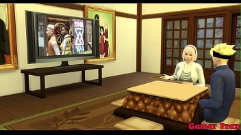 Preview 1 of Negra Rua - Naruto Boruto Cap 3 Sakura invita a boruto aver una pelicula luego le dice para ir al cuarto y termina follandoselo y se graba desde telefono le acaba adentro