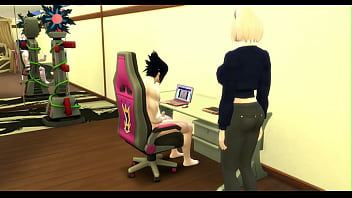 Preview 4 of Ind Hot Pussy - Naruto Cap 1 va a visitar a su novia sarada y luego sakura consigue a sasuke masturbandose los ve teniendo sexo
