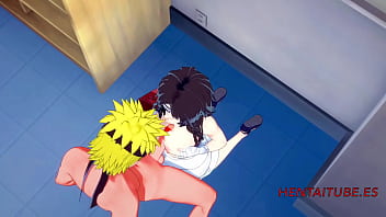 Preview 2 of Www Masala Sex Vedios Com - Naruto Hentai 3D - Kurenai bobjob and fuck by Naruto and he cums in her boobs and pussy