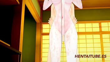 Preview 4 of Beg Pusi - Disney Frozen Hentai - Elsa Footjob and Fucked with cum inside her pussy