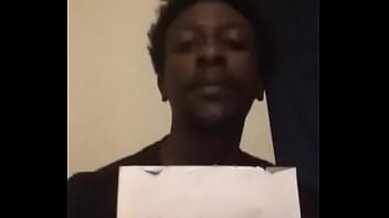 Preview 4 of Black Ebony Mature Milf - Verification video