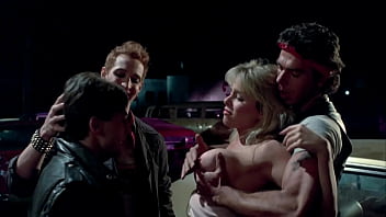 Preview 2 of Dillion Harper Eva Notty - Suzee Slater - Savage Streets - 1984 - HD - Public Sex Scene