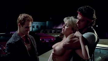 Preview 1 of Dillion Harper Eva Notty - Suzee Slater - Savage Streets - 1984 - HD - Public Sex Scene