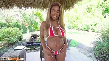Preview 1 of Knrean Sex - Thicc Black Hottie Breyana Moore Got Daz Azz That Make Jonathan Jordan Go Loco