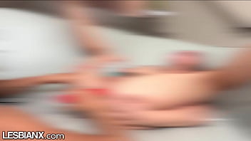 Preview 3 of Pajistani Big Boobs - LesbianX - Hardcore Asian Ember Snow Destroys Pussy!