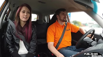 Preview 1 of Momxxxvideo Hd Movie Hd - Euro babe publicly fingered before outdoor sex