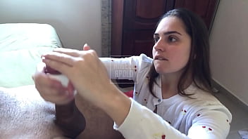 Preview 3 of Busty Mom Forced Step Son Sex - gozei e esguichei no peito da melhor amiga da minha namorada