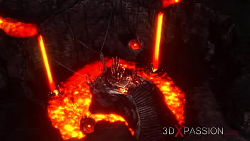 Preview 3 of Chut Land Photos - Inferno. Hot sex in hell. Devil fucks hard a young sexy girl